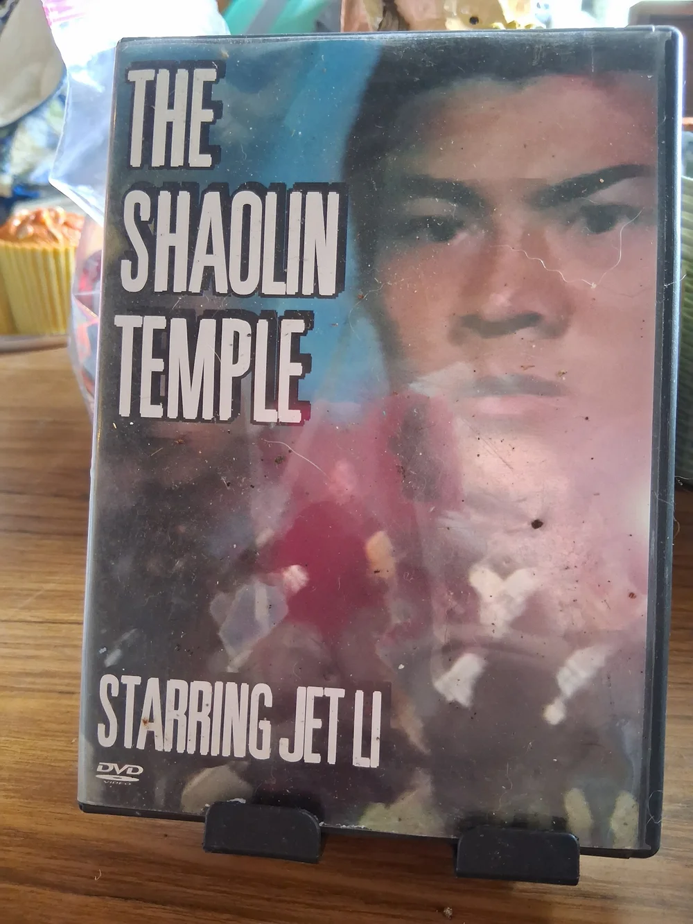 The Shaolin Temple DVD - Jet Li - Black/Red Cover